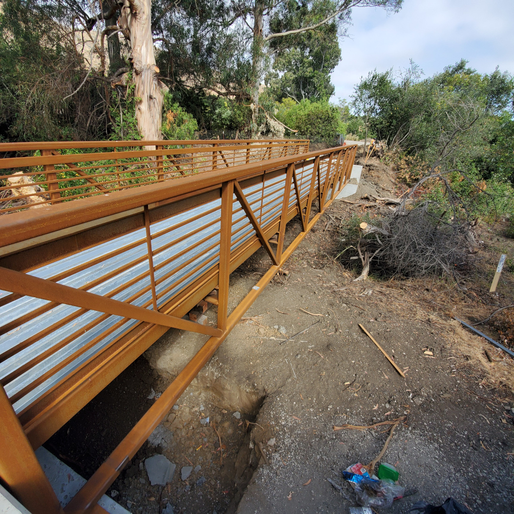 Bridges are in at Twin Creeks Apartments in San Luis Obispo! North