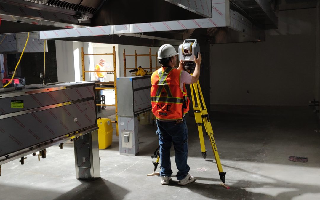 NCE Survey Crew Tests Out New Trimble SX12 Scanning Total Station